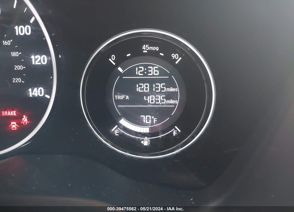 2016 HONDA HR-V EX-L VIN: 3CZRU6H74GM764273