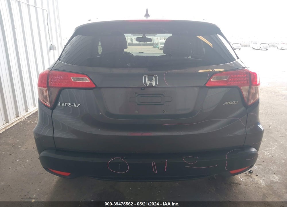 2016 HONDA HR-V EX-L VIN: 3CZRU6H74GM764273