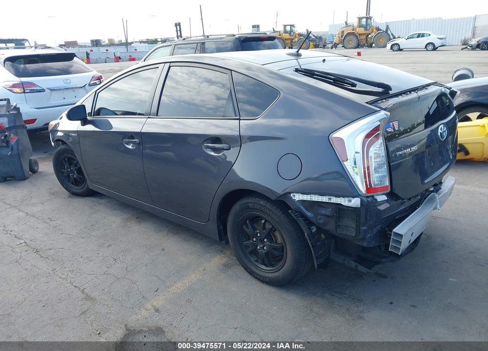 2015 TOYOTA PRIUS FOUR VIN: JTDKN3DU6F1967112