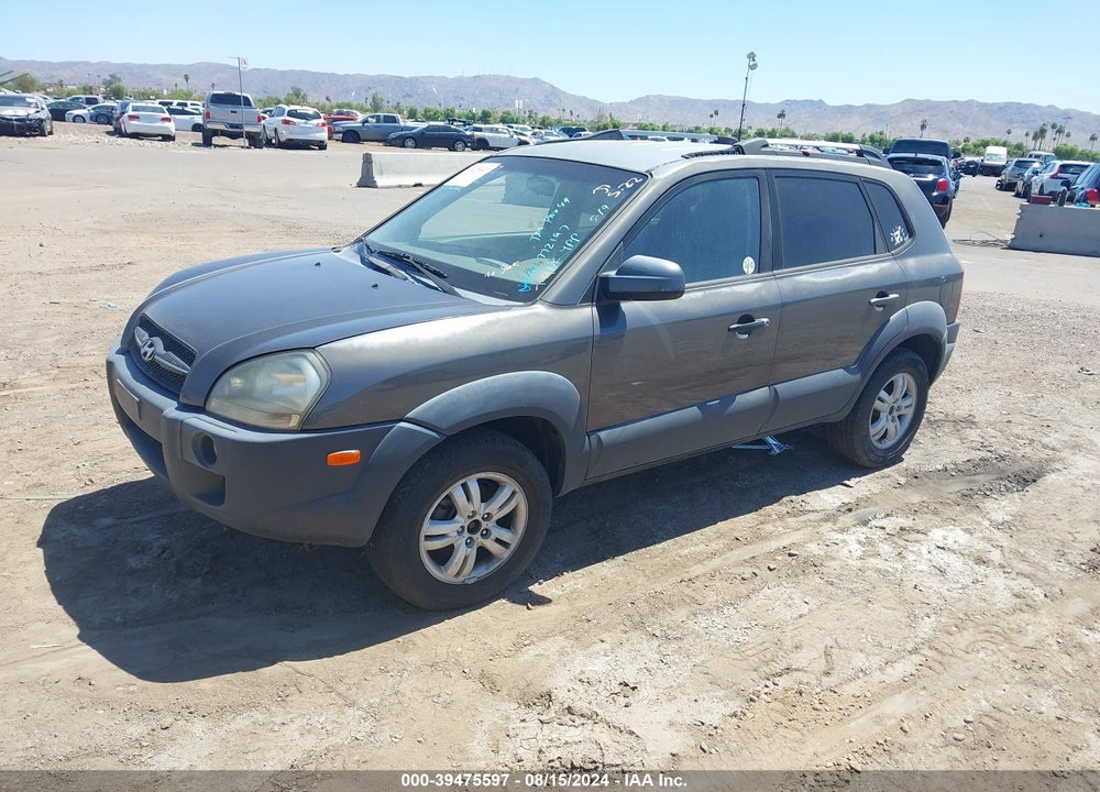 2008 HYUNDAI TUCSON LIMITED V6/SE VIN: KM8JN12D78U772197
