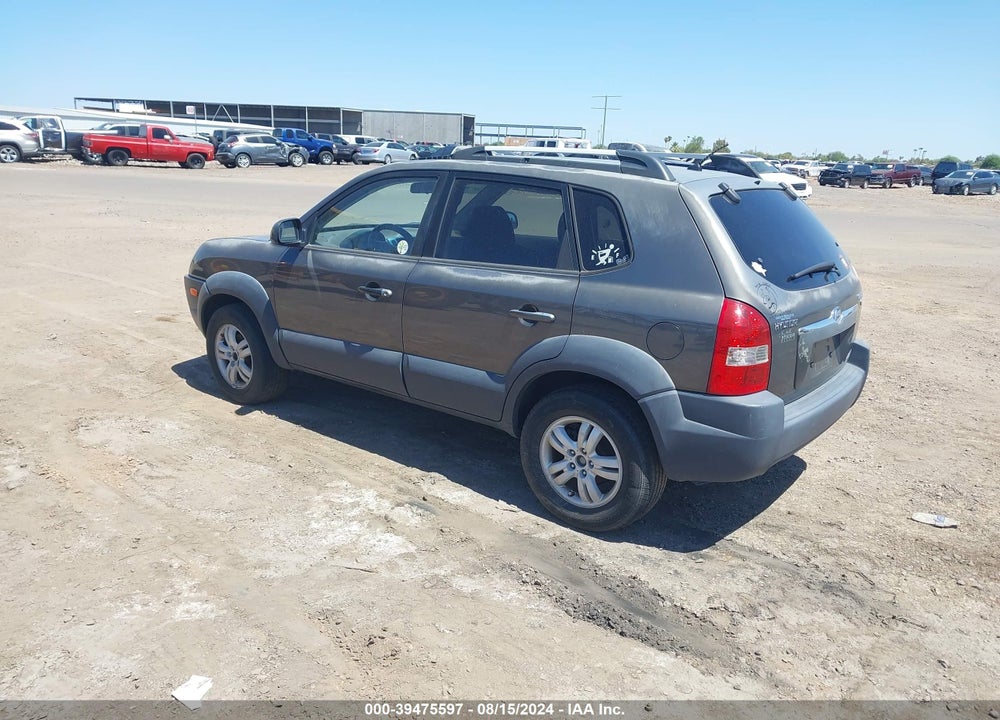 2008 HYUNDAI TUCSON LIMITED V6/SE VIN: KM8JN12D78U772197