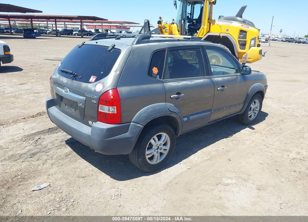 2008 HYUNDAI TUCSON LIMITED V6/SE VIN: KM8JN12D78U772197