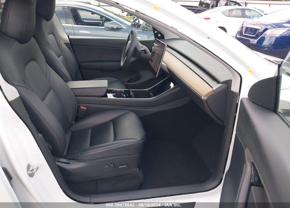 2021 TESLA MODEL Y STANDARD RANGE REAR-WHEEL DRIVE VIN: 5YJYGDED2MF107270