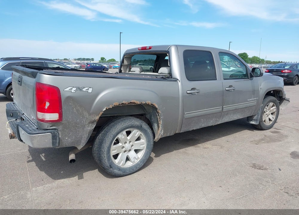 2007 GMC SIERRA 1500 SLT VIN: 3GTEK13387G526183