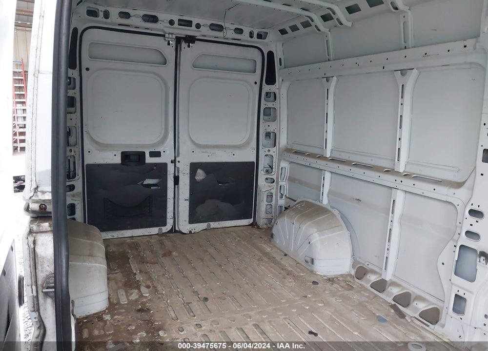 2018 RAM PROMASTER 2500 HIGH ROOF 159 WB VIN: 3C6TRVDG0JE105631