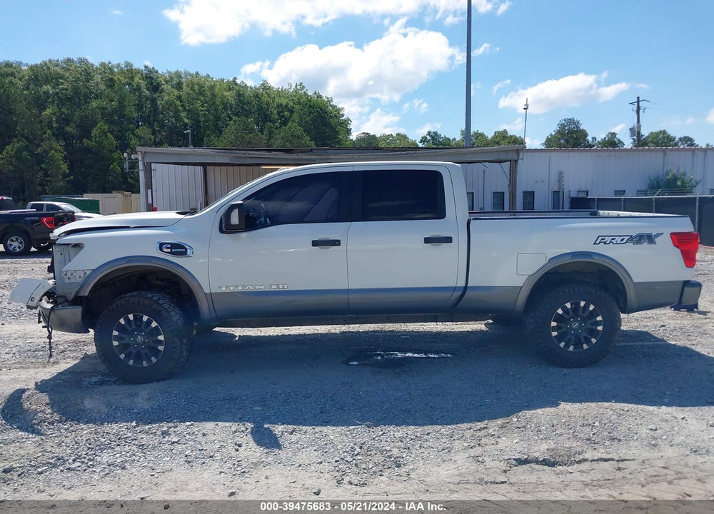 2016 NISSAN TITAN XD PRO-4X DIESEL VIN: 1N6BA1F45GN517388