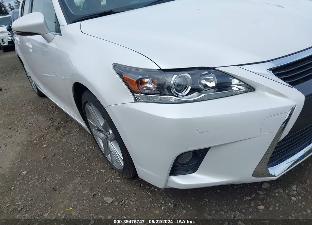 2016 LEXUS CT 200H VIN: JTHKD5BH7G2262382
