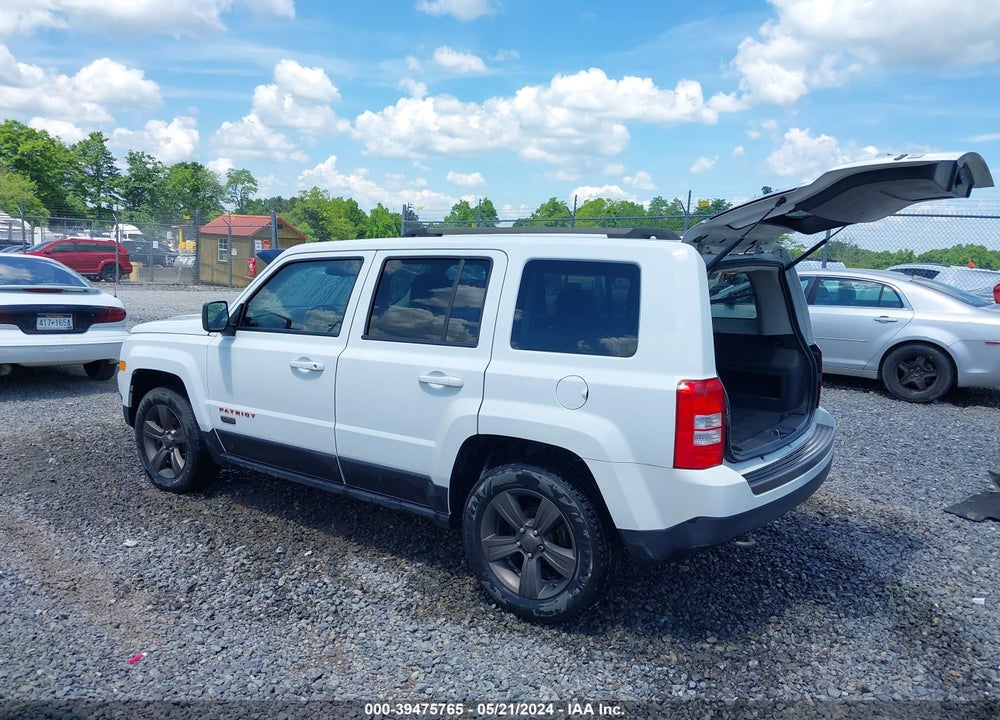2017 JEEP PATRIOT 75TH ANNIVERSARY EDITION 4X4 VIN: 1C4NJRBB2HD208147