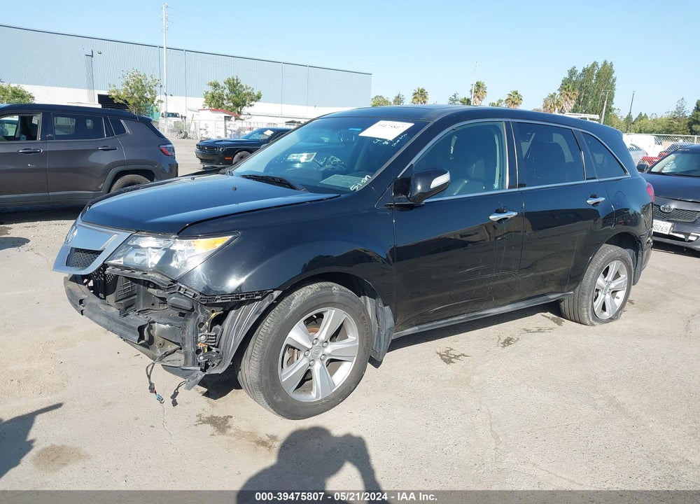 2010 ACURA MDX TECHNOLOGY PACKAGE VIN: 2HNYD2H6XAH526865