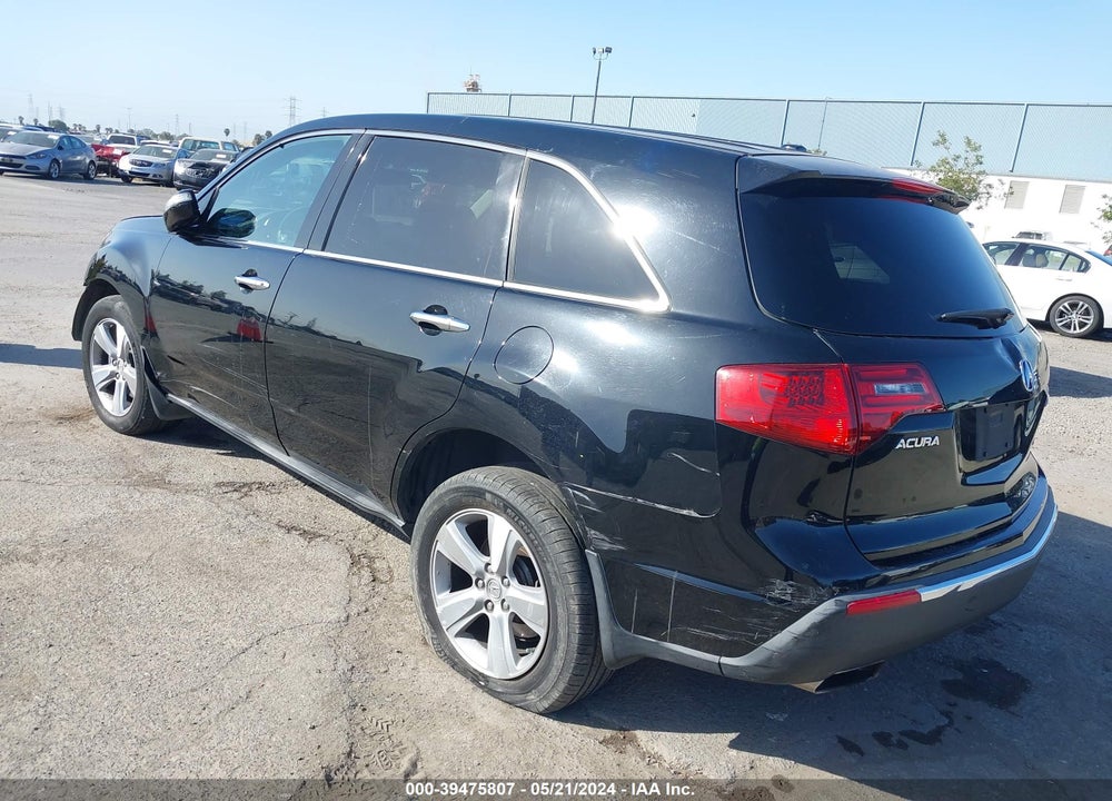 2010 ACURA MDX TECHNOLOGY PACKAGE VIN: 2HNYD2H6XAH526865