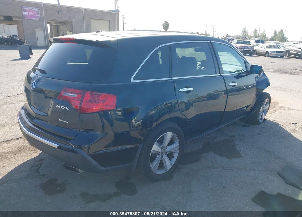 2010 ACURA MDX TECHNOLOGY PACKAGE VIN: 2HNYD2H6XAH526865