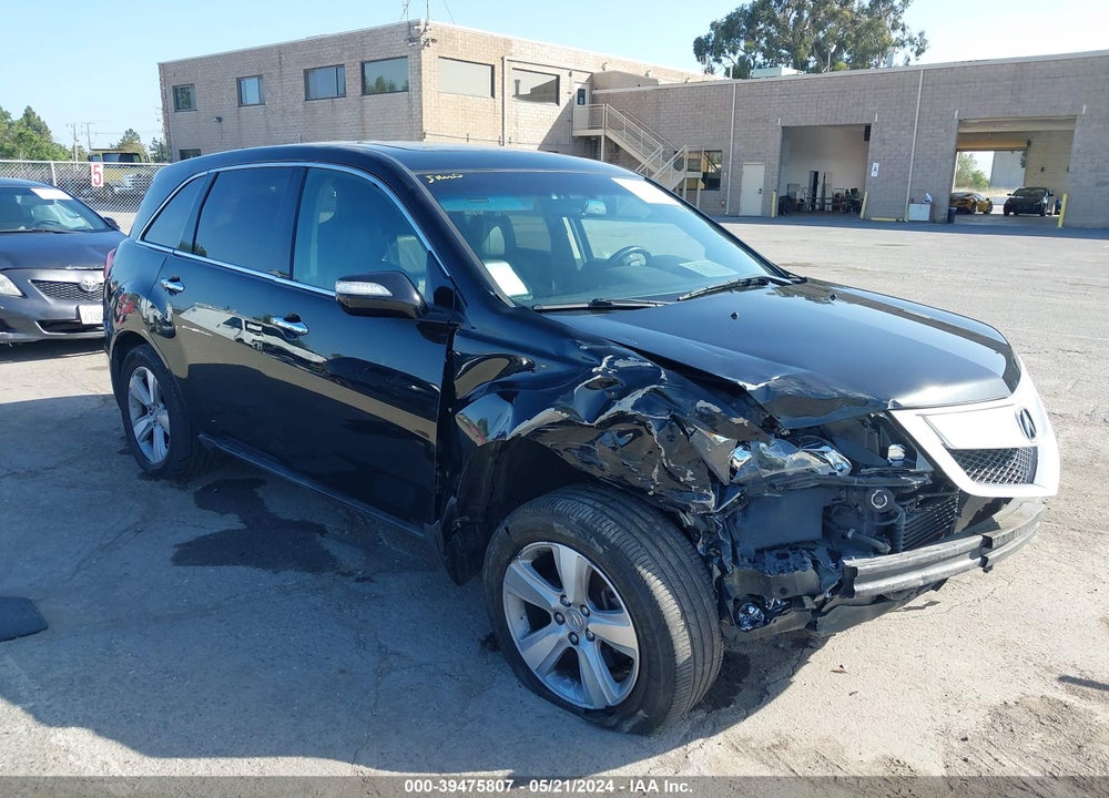 2010 ACURA MDX TECHNOLOGY PACKAGE VIN: 2HNYD2H6XAH526865
