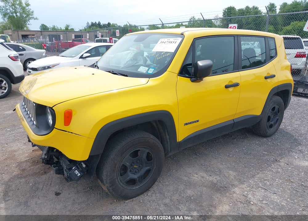 2017 JEEP RENEGADE SPORT 4X4 VIN: ZACCJBAB0HPE67012
