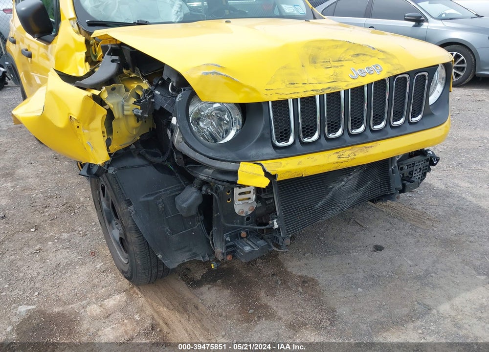 2017 JEEP RENEGADE SPORT 4X4 VIN: ZACCJBAB0HPE67012