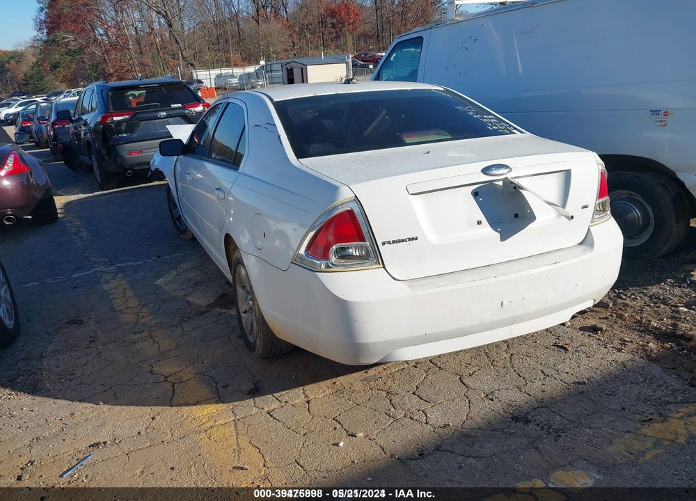 2007 FORD FUSION VIN: 3FAHP07Z97R273957