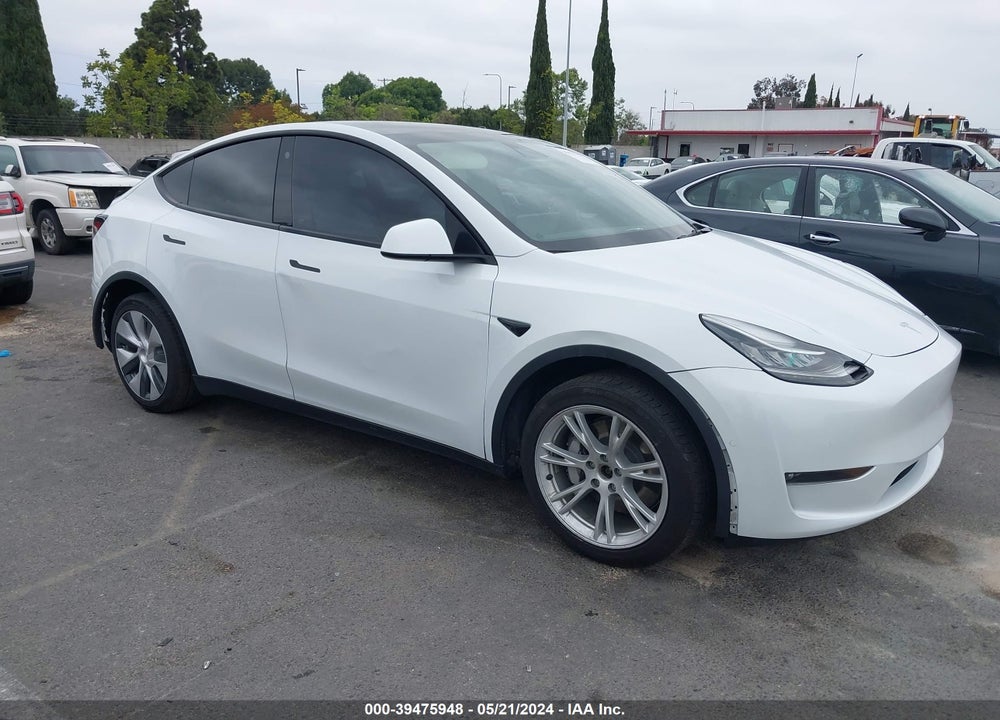 2021 TESLA MODEL Y LONG RANGE DUAL MOTOR ALL-WHEEL DRIVE VIN: 5YJYGDEE5MF274814