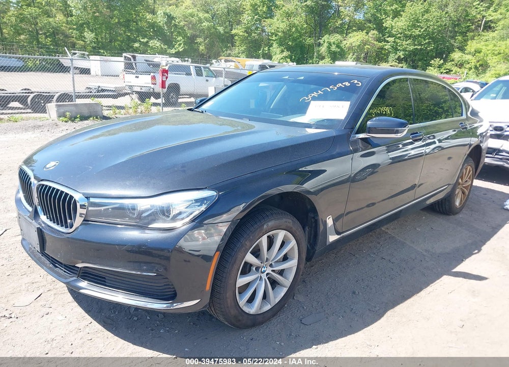 2019 BMW 740I XDRIVE VIN: WBA7E4C56KGV28860