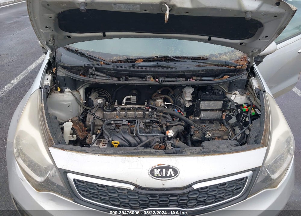 2012 KIA RIO SX VIN: KNADN4A34C6059909