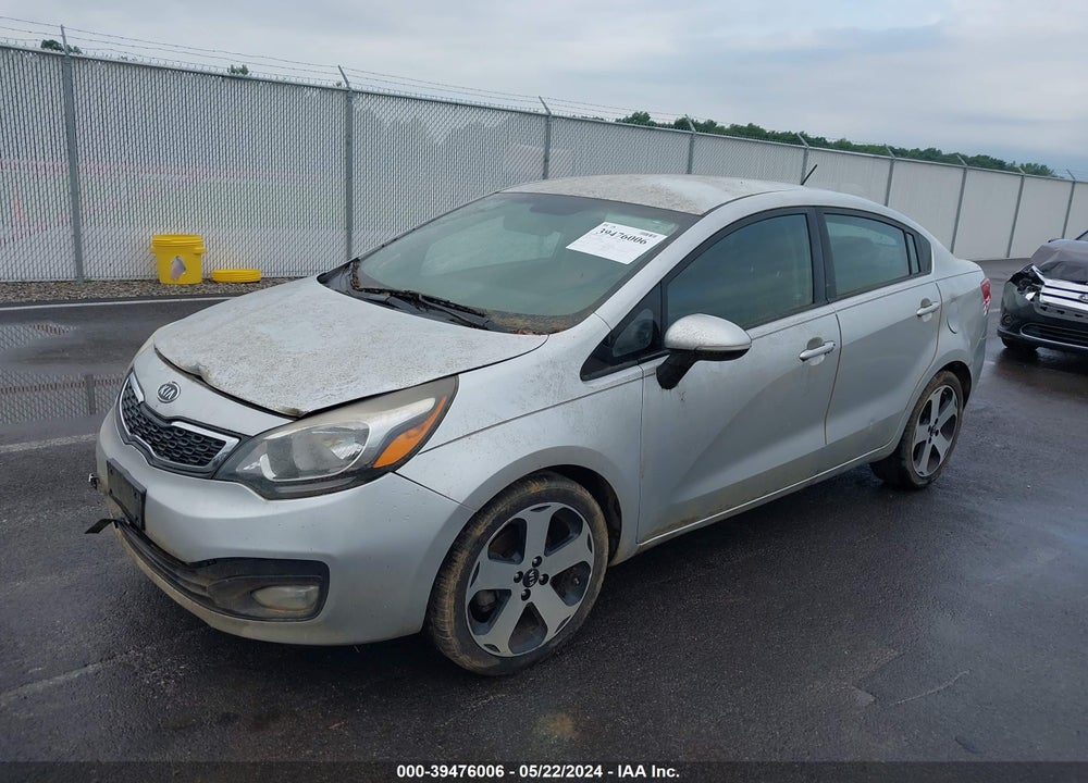 2012 KIA RIO SX VIN: KNADN4A34C6059909