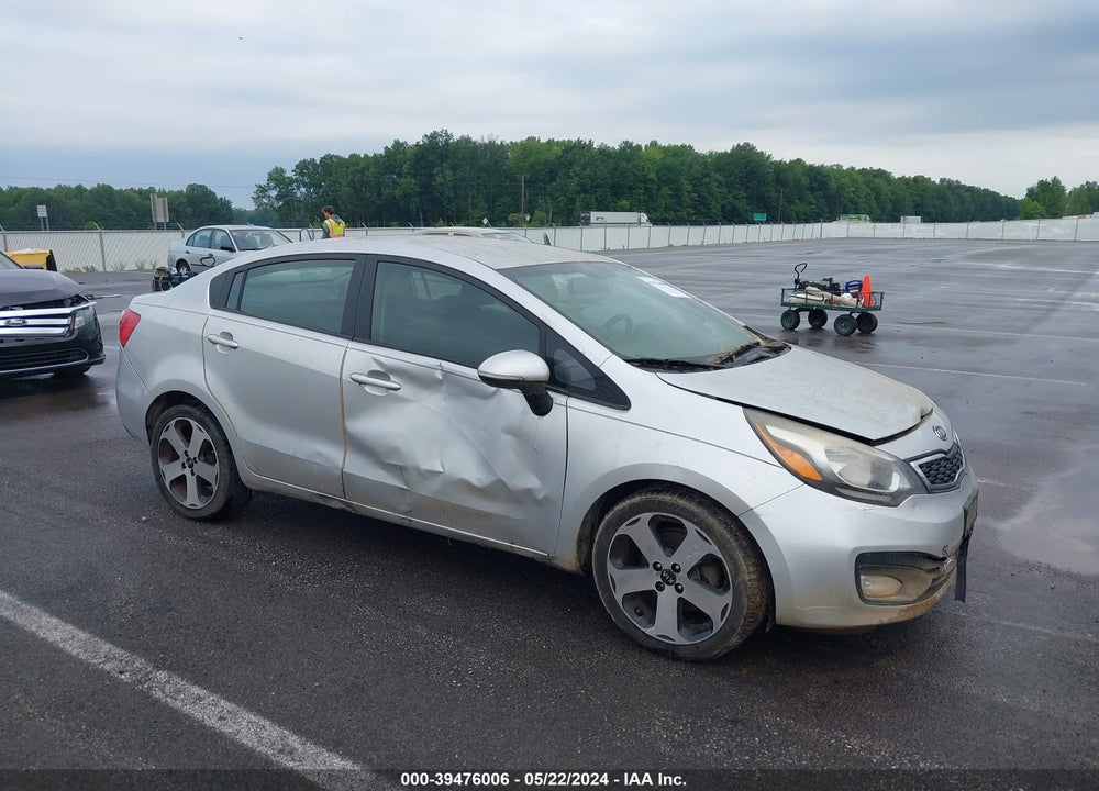2012 KIA RIO SX VIN: KNADN4A34C6059909