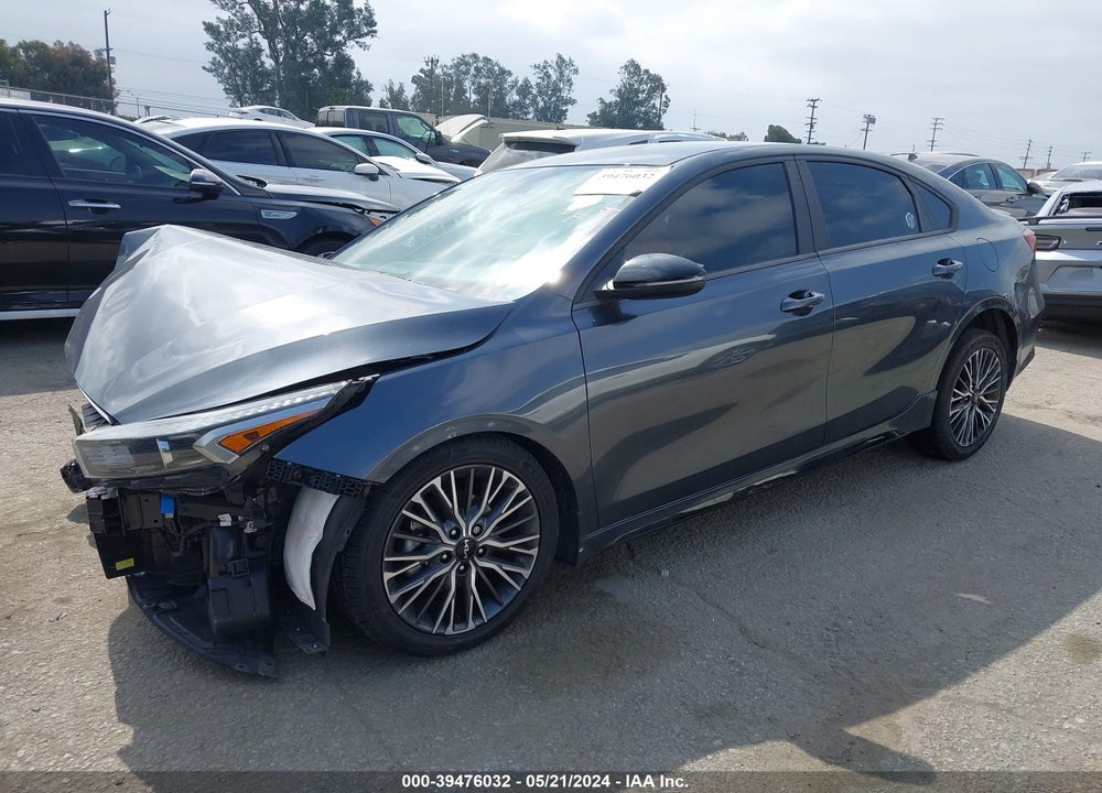 2022 KIA FORTE GT LINE VIN: 3KPF54AD6NE457642