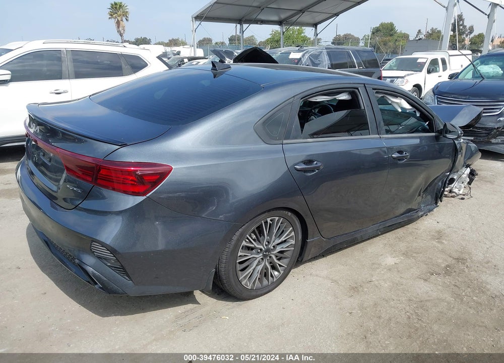 2022 KIA FORTE GT LINE VIN: 3KPF54AD6NE457642