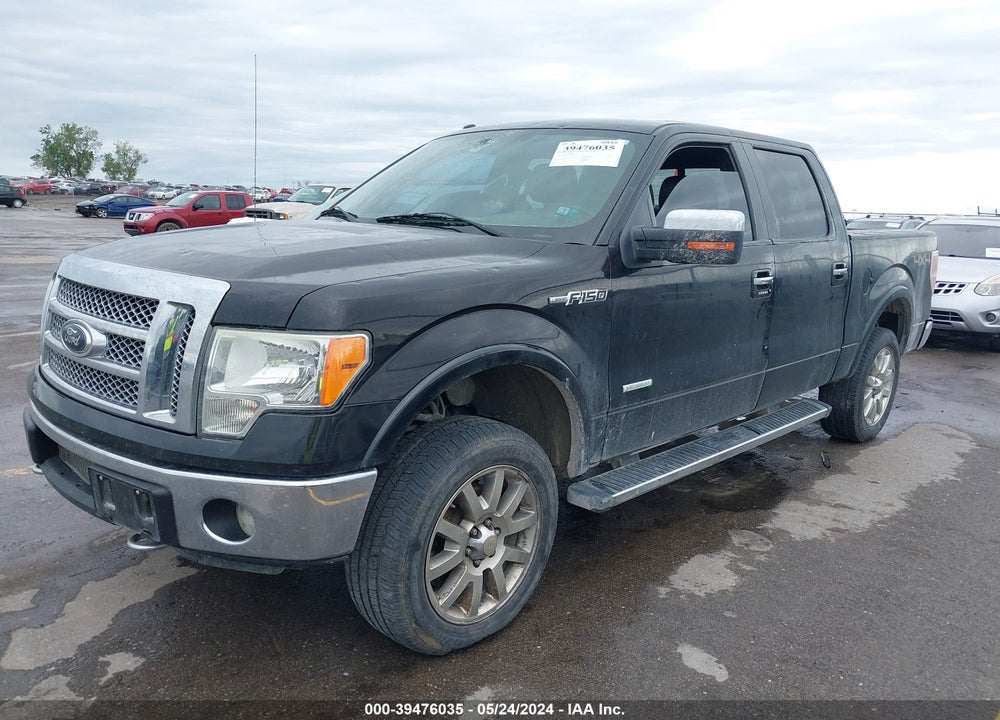 2012 FORD F-150 LARIAT VIN: 1FTFW1ET9CFB40924