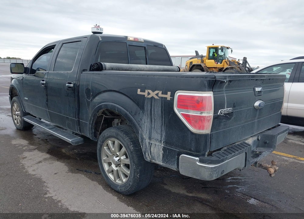 2012 FORD F-150 LARIAT VIN: 1FTFW1ET9CFB40924