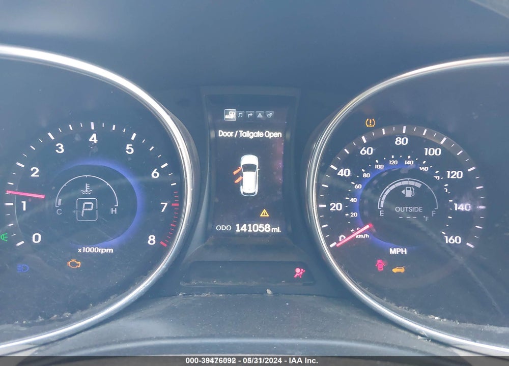 2013 HYUNDAI SANTA FE SPORT VIN: 5XYZUDLB3DG001739