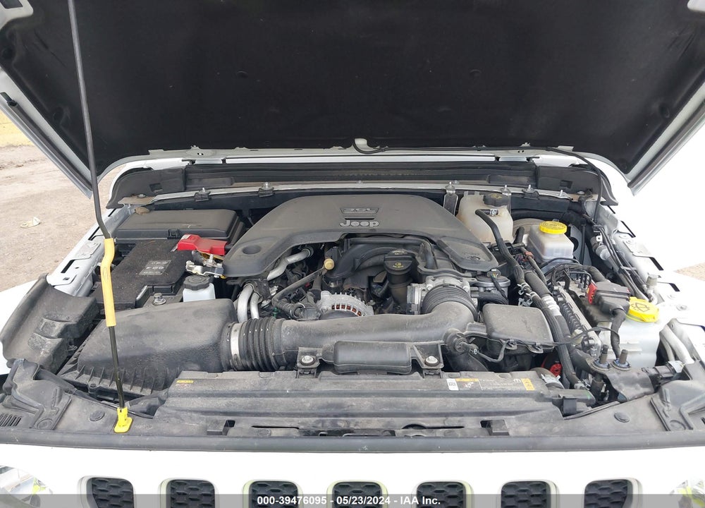 2021 JEEP WRANGLER UNLIMITED SAHARA 4X4 VIN: 1C4HJXEG0MW848185