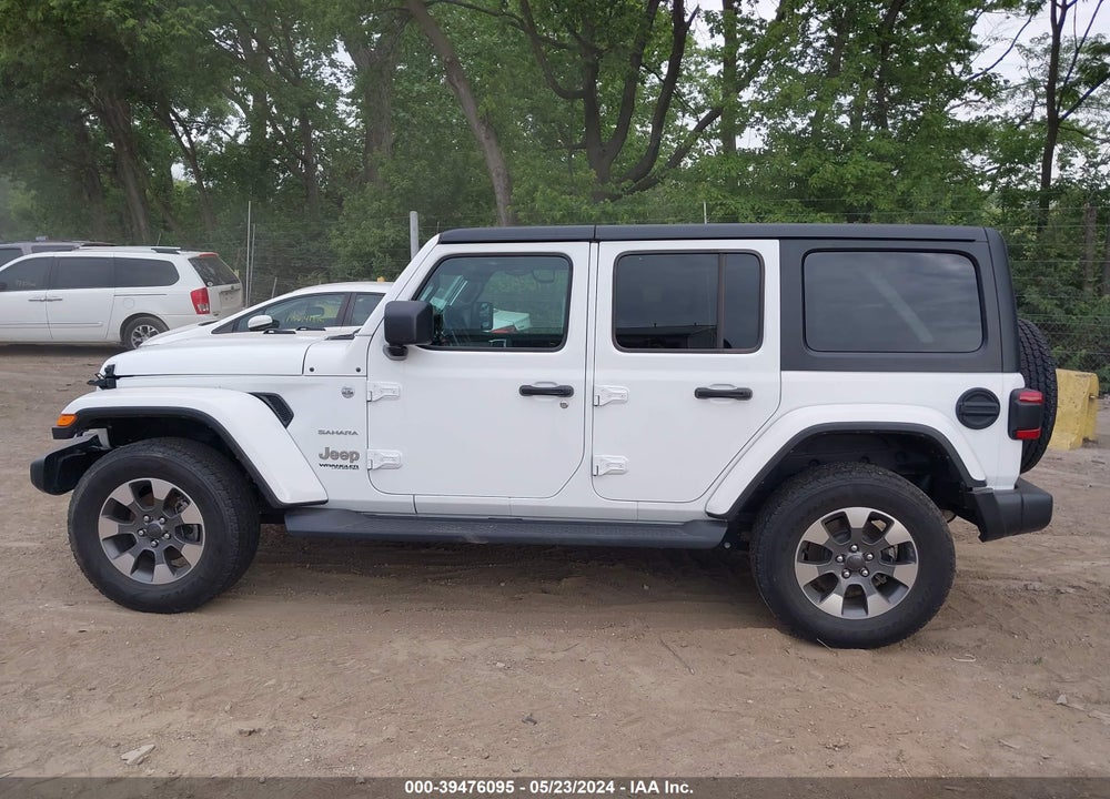 2021 JEEP WRANGLER UNLIMITED SAHARA 4X4 VIN: 1C4HJXEG0MW848185