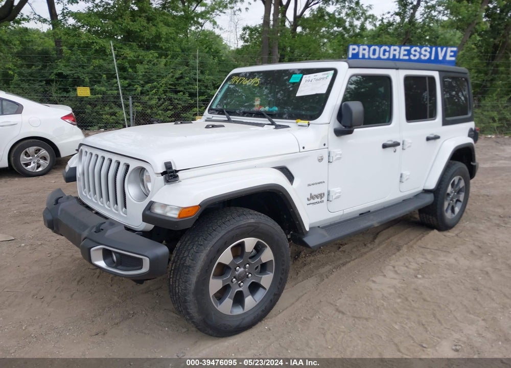 2021 JEEP WRANGLER UNLIMITED SAHARA 4X4 VIN: 1C4HJXEG0MW848185