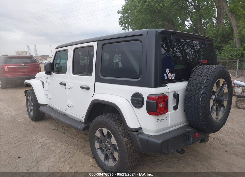 2021 JEEP WRANGLER UNLIMITED SAHARA 4X4 VIN: 1C4HJXEG0MW848185