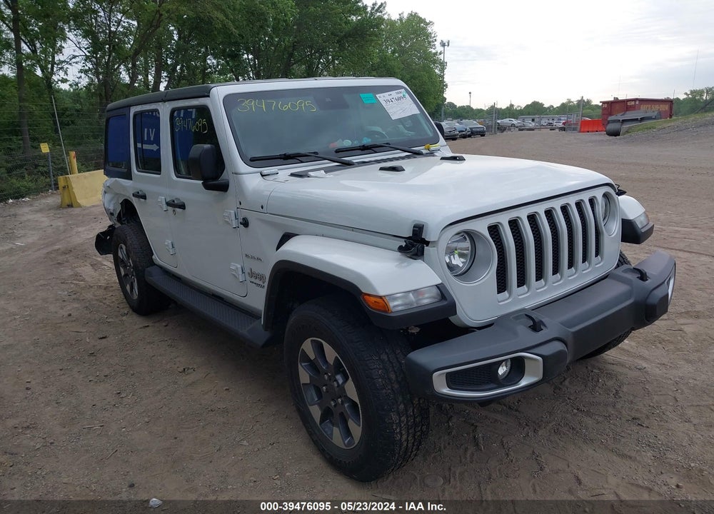 2021 JEEP WRANGLER UNLIMITED SAHARA 4X4 VIN: 1C4HJXEG0MW848185
