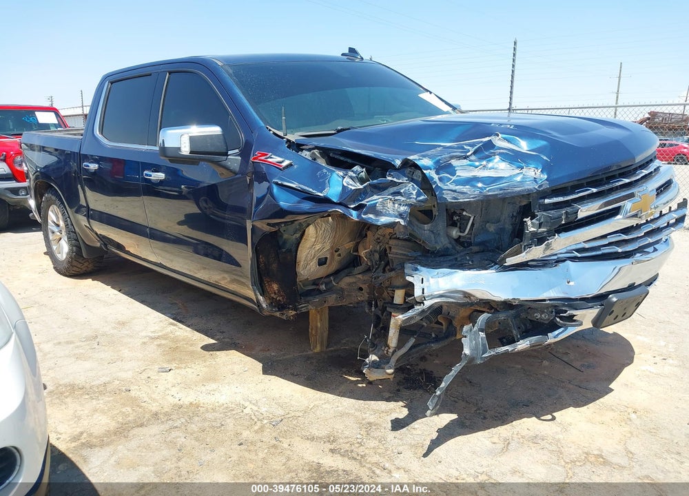 2020 CHEVROLET SILVERADO 1500 4WD SHORT BED LTZ VIN: 3GCUYGEL2LG169653