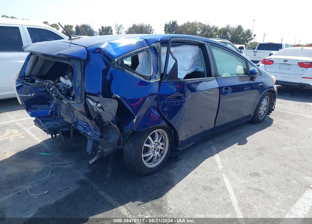 2015 TOYOTA PRIUS V THREE VIN: JTDZN3EU0FJ026851