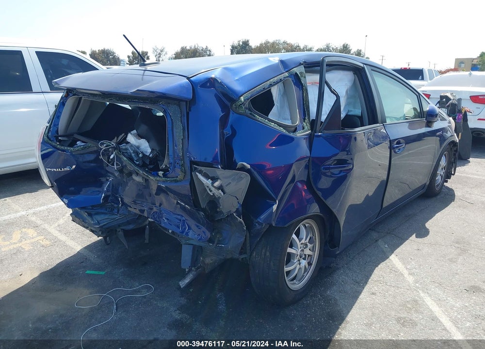 2015 TOYOTA PRIUS V THREE VIN: JTDZN3EU0FJ026851