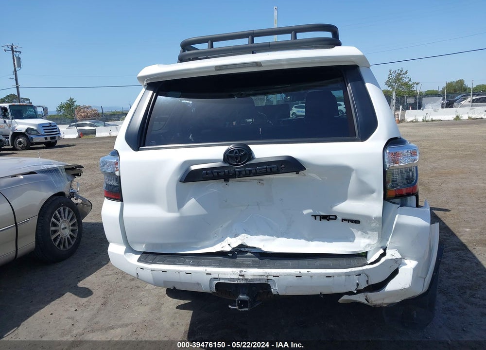2022 TOYOTA 4RUNNER TRD PRO VIN: JTELU5JR2N6060096