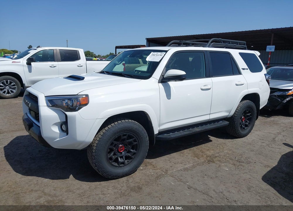 2022 TOYOTA 4RUNNER TRD PRO VIN: JTELU5JR2N6060096