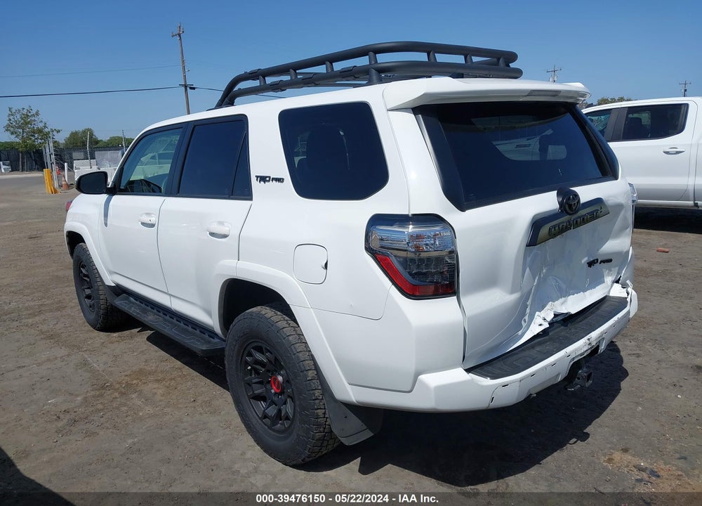 2022 TOYOTA 4RUNNER TRD PRO VIN: JTELU5JR2N6060096