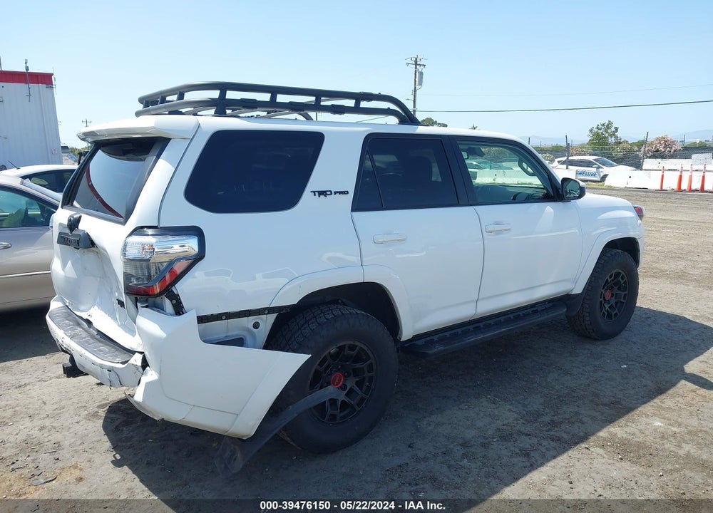 2022 TOYOTA 4RUNNER TRD PRO VIN: JTELU5JR2N6060096