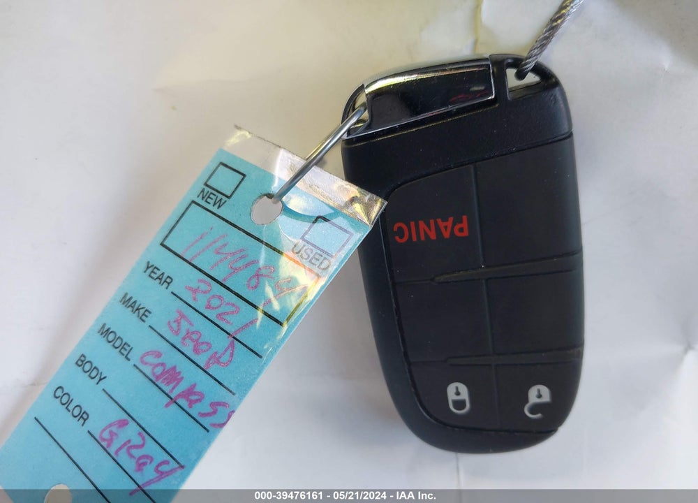 2021 JEEP COMPASS ALTITUDE FWD VIN: 3C4NJCBB9MT523433