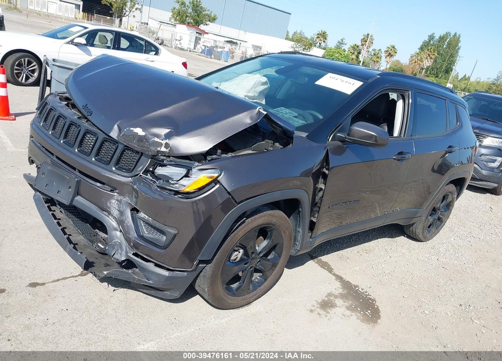 2021 JEEP COMPASS ALTITUDE FWD VIN: 3C4NJCBB9MT523433