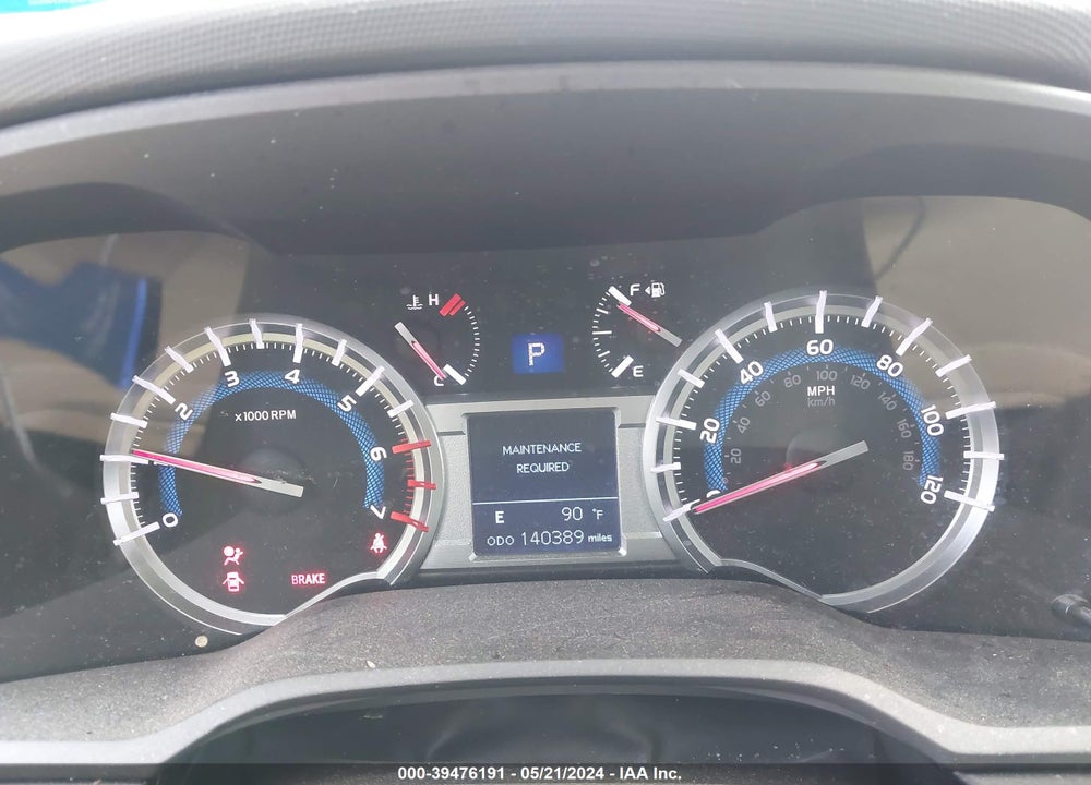 2015 TOYOTA 4RUNNER SR5 PREMIUM VIN: JTEZU5JR4F5109915