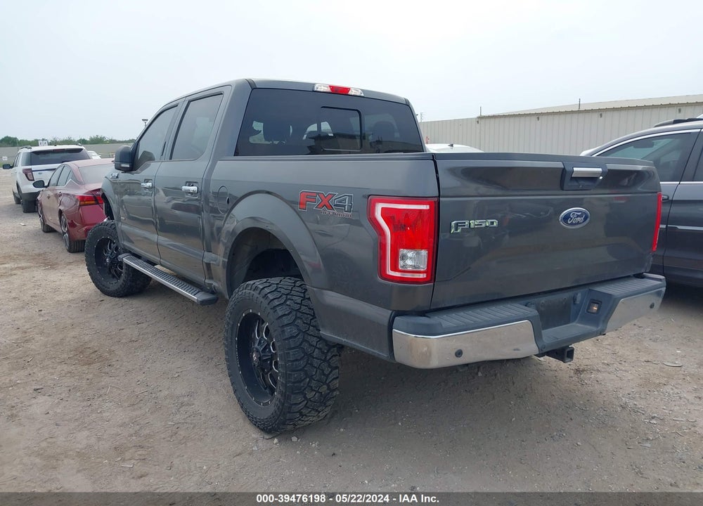 2016 FORD F-150 XLT VIN: 1FTEW1EG8GKD78212