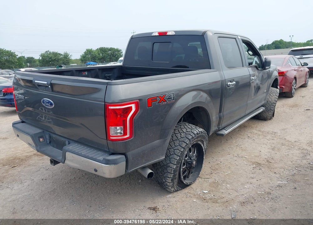 2016 FORD F-150 XLT VIN: 1FTEW1EG8GKD78212