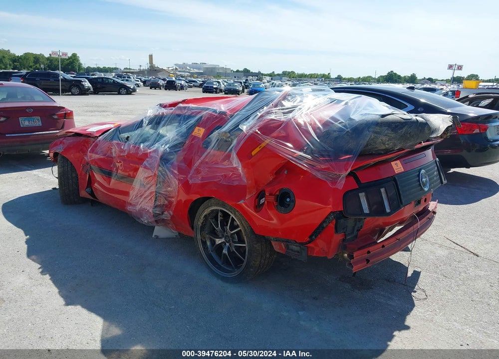 2012 FORD MUSTANG GT PREMIUM VIN: 1ZVBP8CF9C5254152