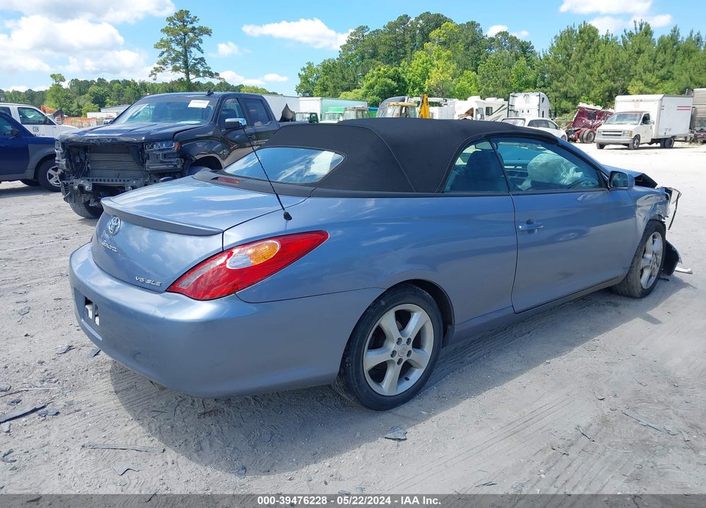 2006 TOYOTA CAMRY SOLARA SLE VIN: 4T1FA38P56U065823