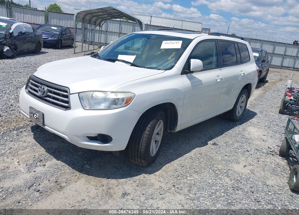 2010 TOYOTA HIGHLANDER BASE V6 VIN: 5TDZK3EH5AS017053