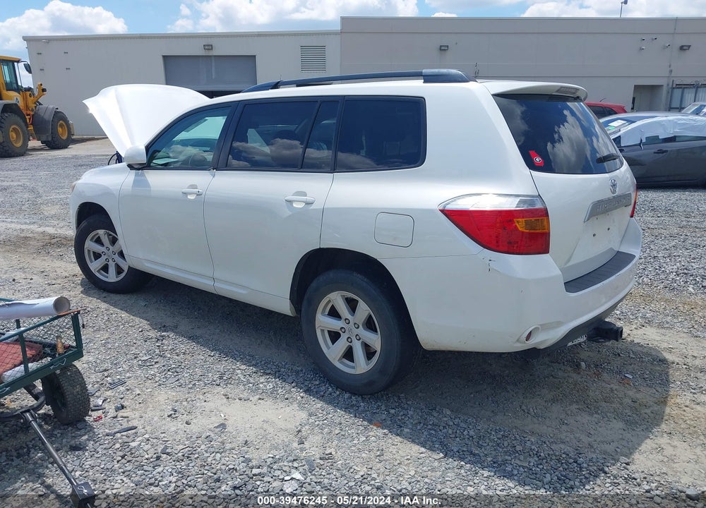 2010 TOYOTA HIGHLANDER BASE V6 VIN: 5TDZK3EH5AS017053